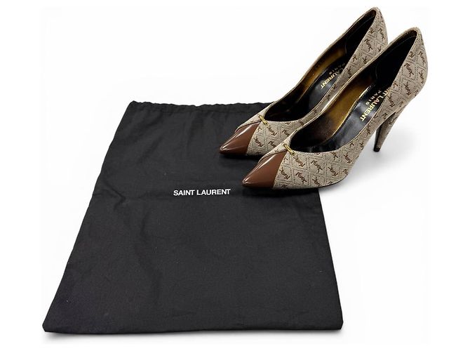 Yves Saint Laurent Saint Laurent Paris Stoff-Pumps - Ansicht 2