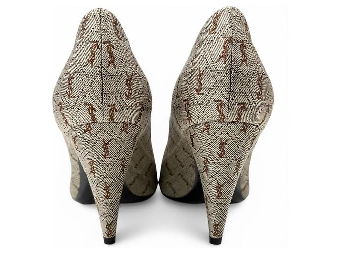 Yves Saint Laurent Saint Laurent Paris Stoff-Pumps - Ansicht 5