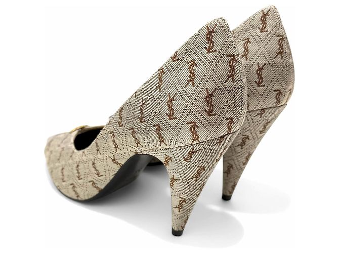 Yves Saint Laurent Saint Laurent Paris Stoff-Pumps - Ansicht 6