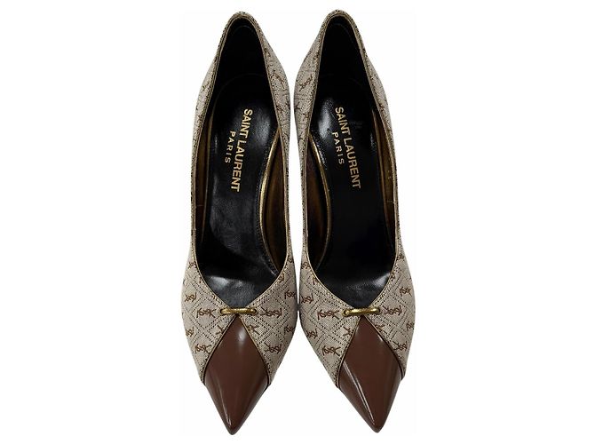 Yves Saint Laurent Saint Laurent Paris Stoff-Pumps - Ansicht 7