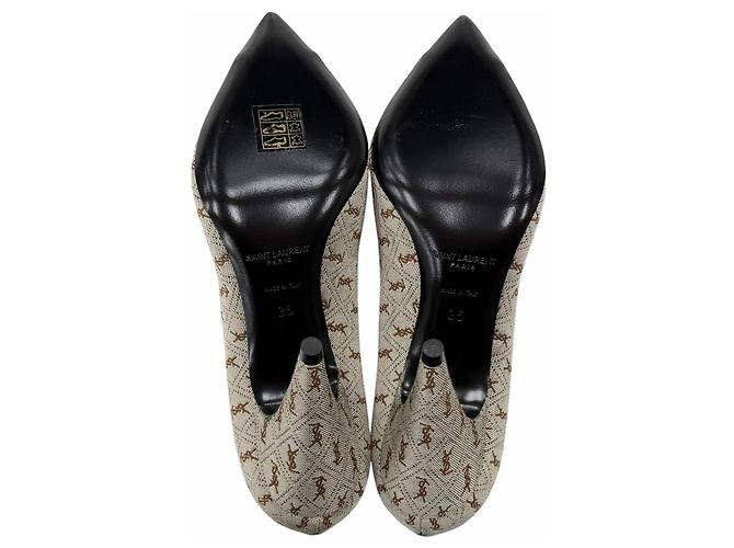 Yves Saint Laurent Saint Laurent Paris Stoff-Pumps - Ansicht 8