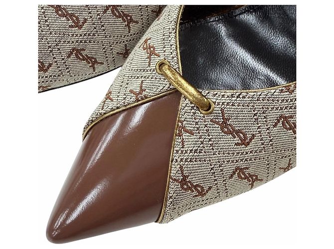 Yves Saint Laurent Saint Laurent Paris Stoff-Pumps - Ansicht 9