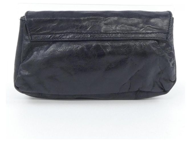 Autre Marque AMBREBABZOE Pouch Black Leather - view 3