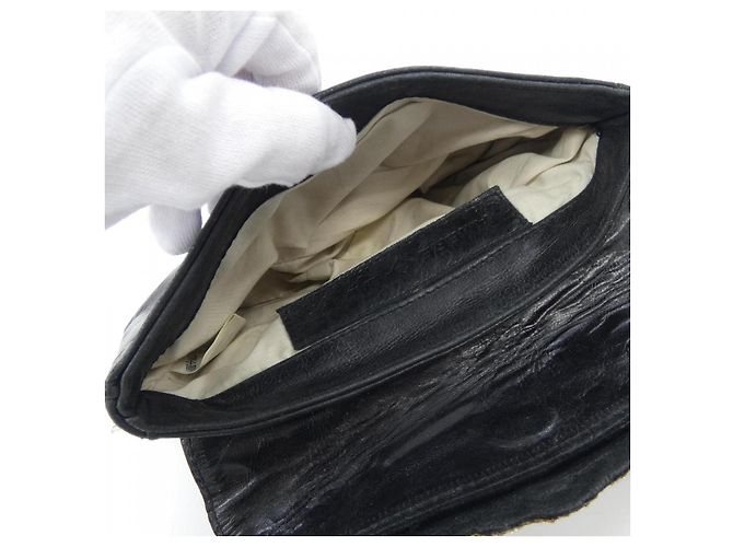 Autre Marque AMBREBABZOE Pouch Black Leather - view 6