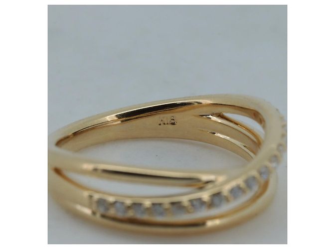 Autre Marque Anello 4℃ Au750 Diamante - vista 4