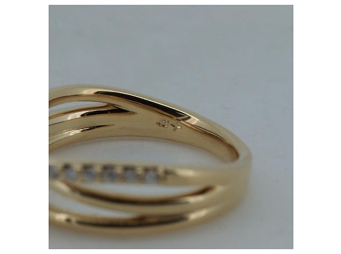 Autre Marque Anello 4℃ Au750 Diamante - vista 5