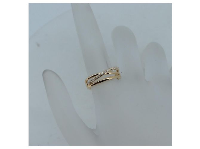 Autre Marque Anello 4℃ Au750 Diamante - vista 7