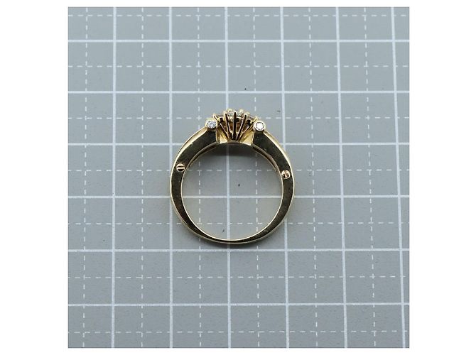 Autre Marque Korloff Au750 Diamantring - Ansicht 6