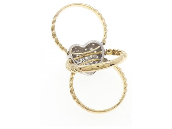 Autre Marque Anello di diamanti Ponte Vecchio Au750 - vista 3