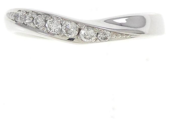 Autre Marque Anello in platino PT900 con diamante e zaffiro - vista 2