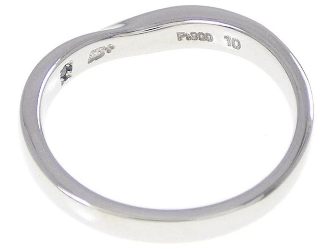 Autre Marque Anello in platino PT900 con diamante e zaffiro - vista 3