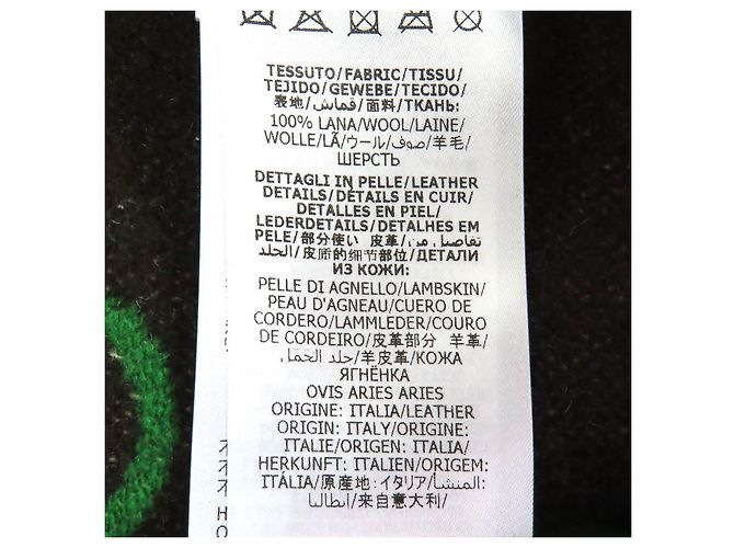 Abrigo de lana Gucci GGPattern Horsebit - vista 12