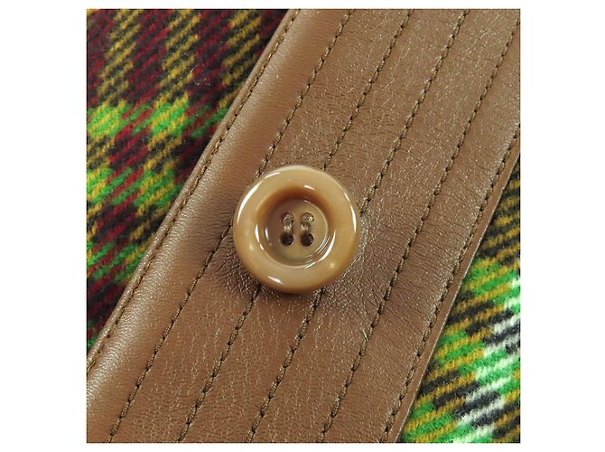 Abrigo de lana Gucci GGPattern Horsebit - vista 6