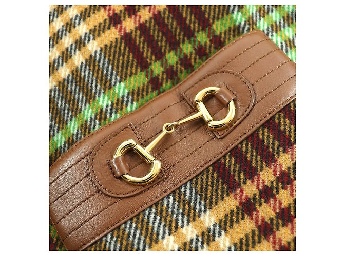 Abrigo de lana Gucci GGPattern Horsebit - vista 7
