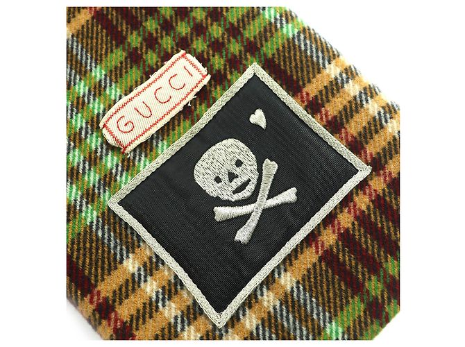 Abrigo de lana Gucci GGPattern Horsebit - vista 8