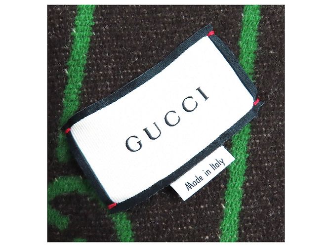 Abrigo de lana Gucci GGPattern Horsebit - vista 9
