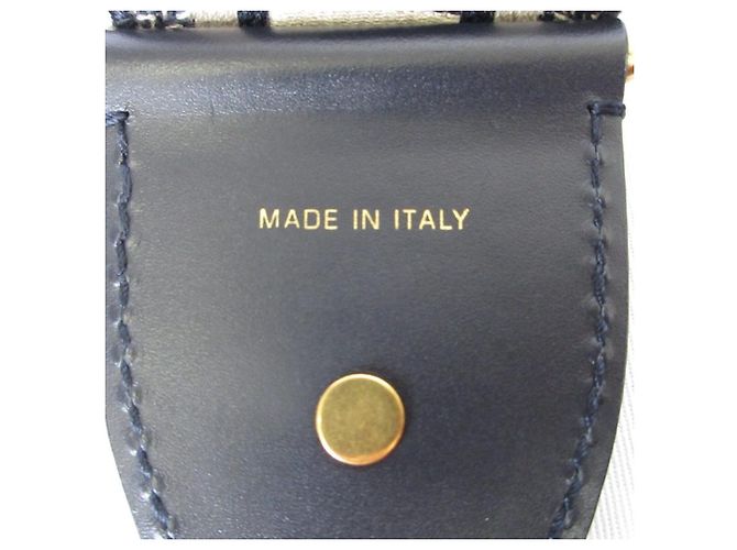 Borsa a tracolla in vimini Christian Dior Oblique - vista 12