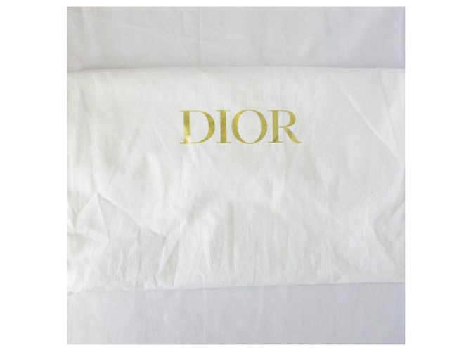 Borsa a tracolla in vimini Christian Dior Oblique - vista 13