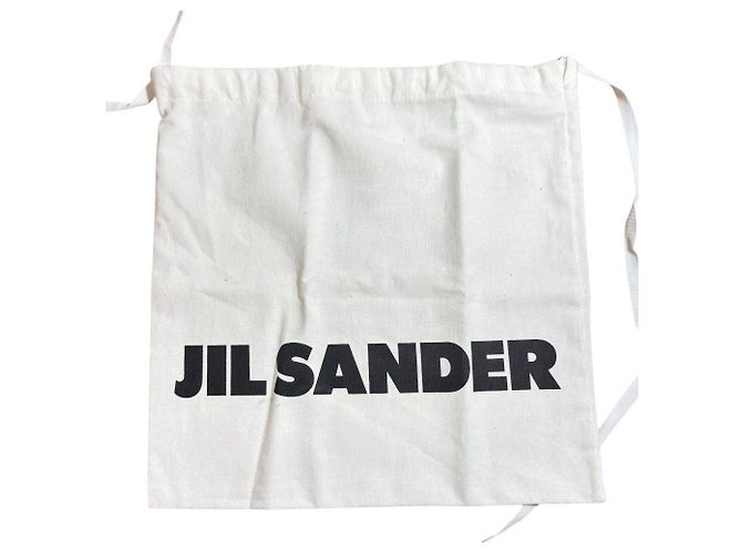 Borsa a spalla Jil Sander FLAT POCKET in pelle di vitello - vista 9