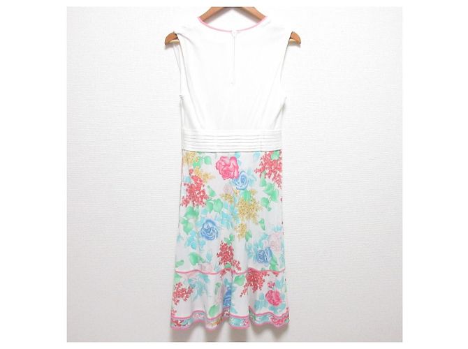 LEONARD Stretch-Kleid mit Blumenprint - Ansicht 2