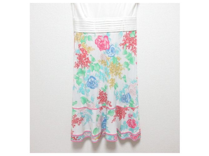 LEONARD Stretch-Kleid mit Blumenprint - Ansicht 5