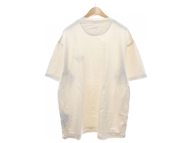 T-shirt in cotone Prada con logo triangolare - vista 2