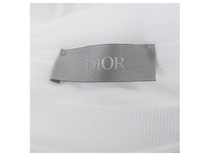 T-shirt de algodão Dior branca - vista 4