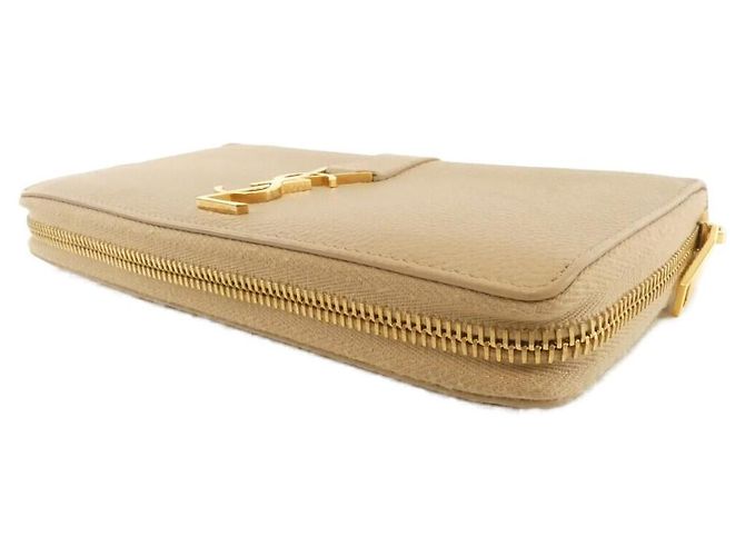Yves Saint Laurent Cartera larga de piel de becerro Saint Laurent - vista 3