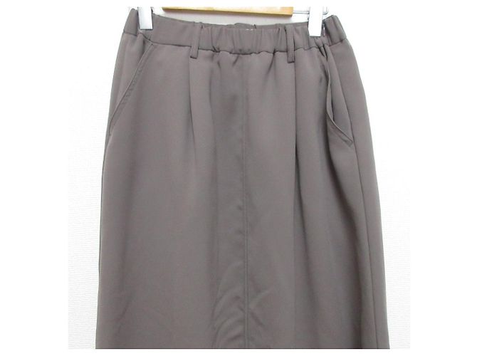 Autre Marque Gonna Zucca Stretch Double Georgette - vista 3