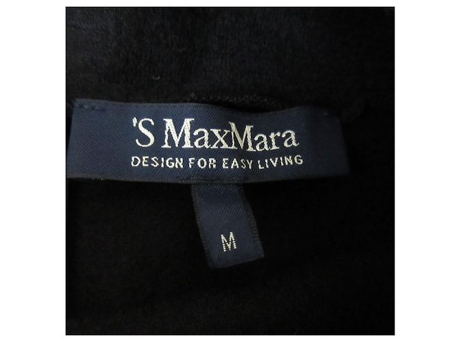 S Max Mara Ärmelloses Strickkleid aus Lammleder - Ansicht 7