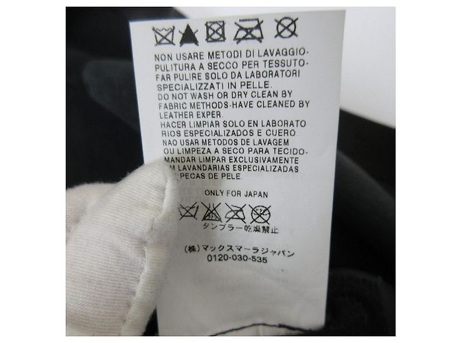 S Max Mara Ärmelloses Strickkleid aus Lammleder - Ansicht 9