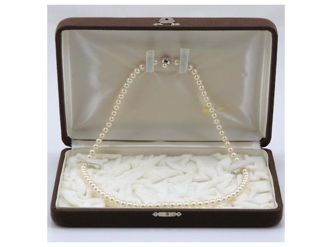 Autre Marque Collana di perle in oro bianco Au585 - vista 10
