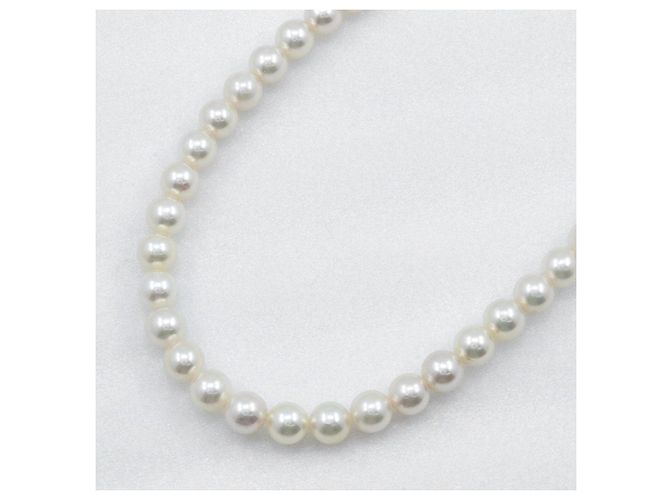 Autre Marque Collana di perle in oro bianco Au585 - vista 3