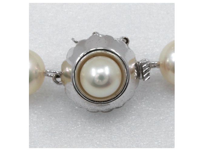 Autre Marque Collana di perle in oro bianco Au585 - vista 6