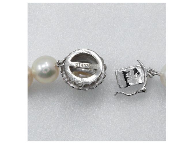 Autre Marque Collana di perle in oro bianco Au585 - vista 7