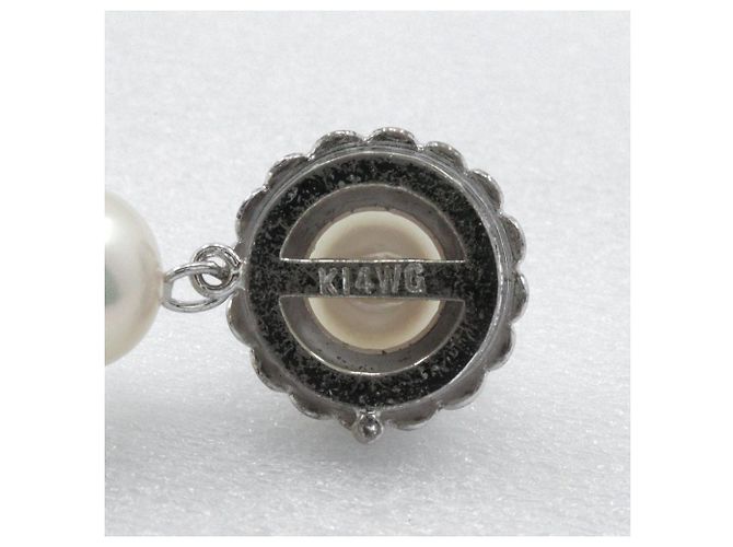 Autre Marque Collana di perle in oro bianco Au585 - vista 8