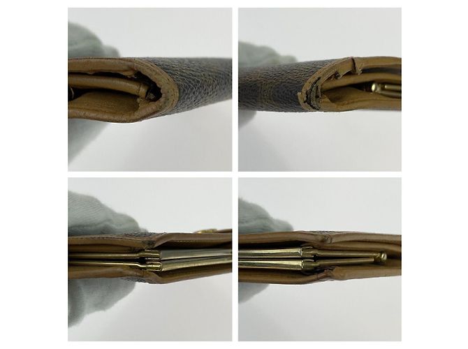 Céline Portafoglio lungo Celine Macadam Triomphe PVC - vista 4