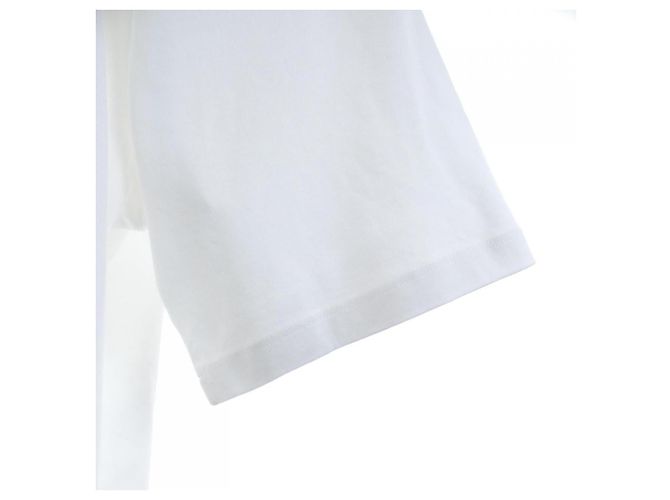 T-shirt in cotone bianca Prada - vista 6
