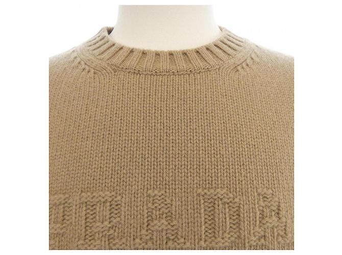 Maglione girocollo Prada in lana e cashmere - vista 5