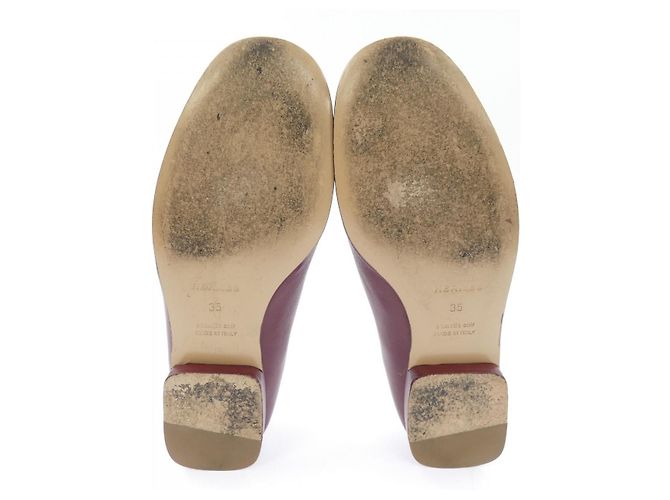 Hermès Hermes Liz H Nappa Flache Schuhe - Ansicht 4