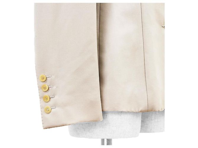 Chaqueta de lana Gucci beige - vista 13