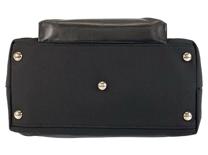 Borsa Tote Gucci in nylon e pelle - vista 10