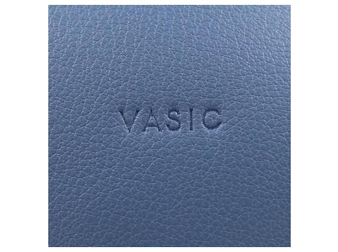 Autre Marque Borsa a mano VASIC in pelle blu - vista 5
