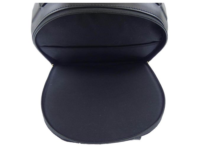 Paul Smith Rucksack aus schwarzem Leder - Ansicht 7