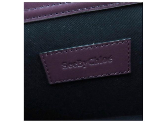 Chloé See By Chloe Bolsa de ombro em couro TILDA - vista 11