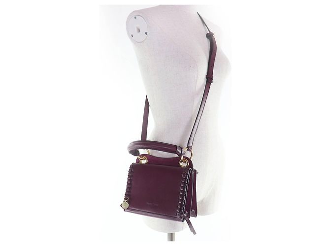 Chloé See By Chloe Bolsa de ombro em couro TILDA - vista 8