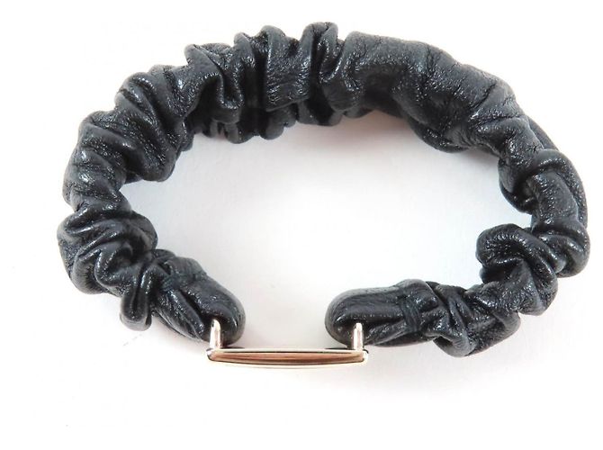Chanel Shush Coco Mark Lambskin Hair Tie - vue 4