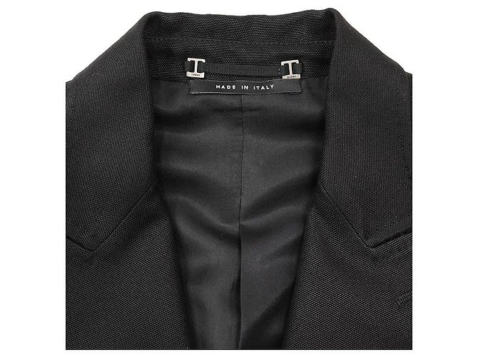 Giacca Gucci in seta nera - vista 11