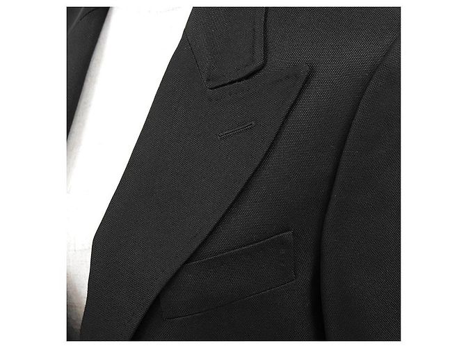 Giacca Gucci in seta nera - vista 3