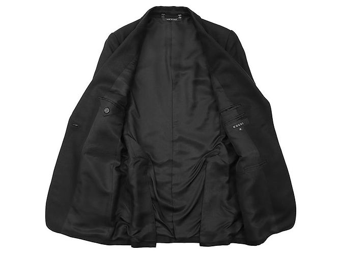 Giacca Gucci in seta nera - vista 8